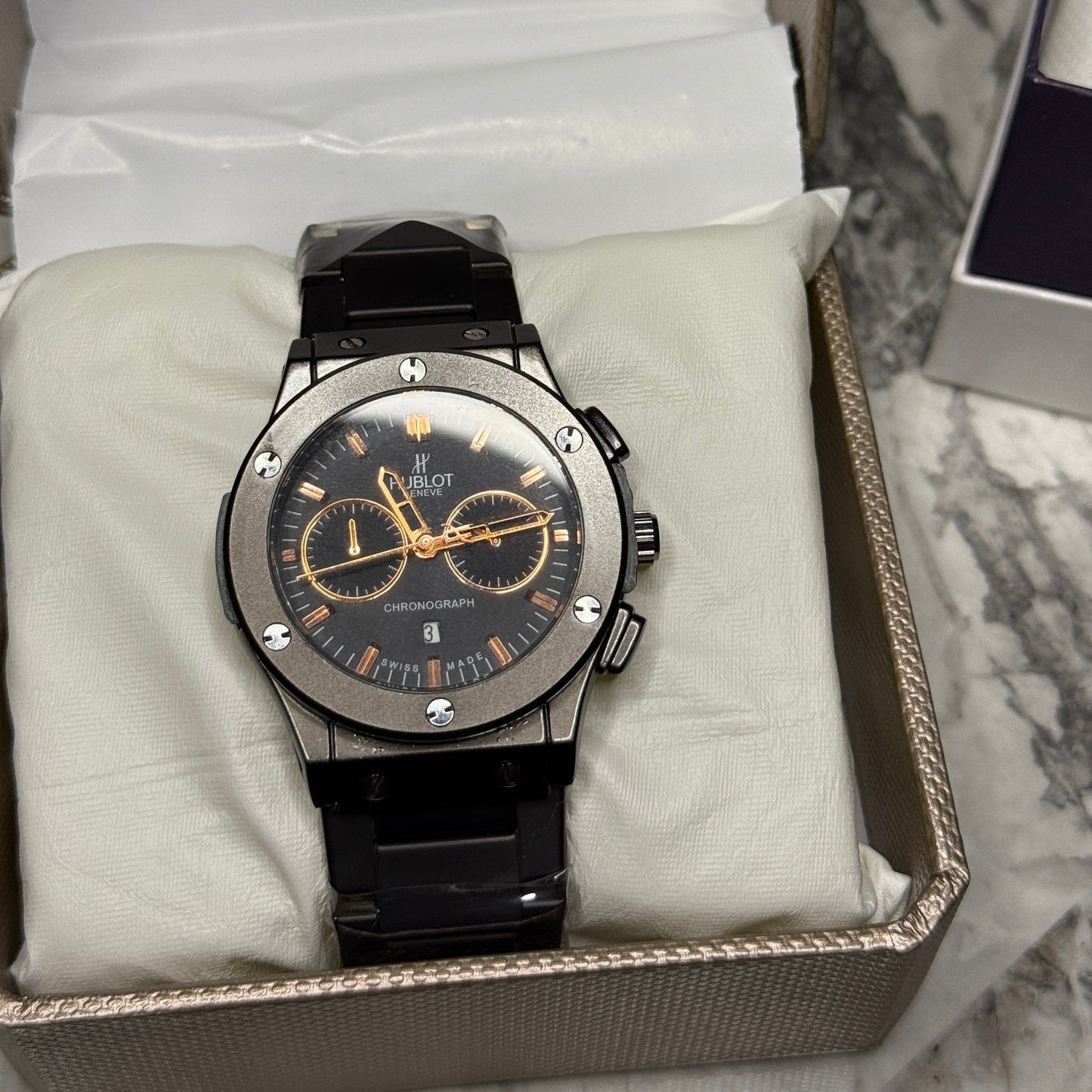 Hublot Stainless Steel – Shocking Black Edition