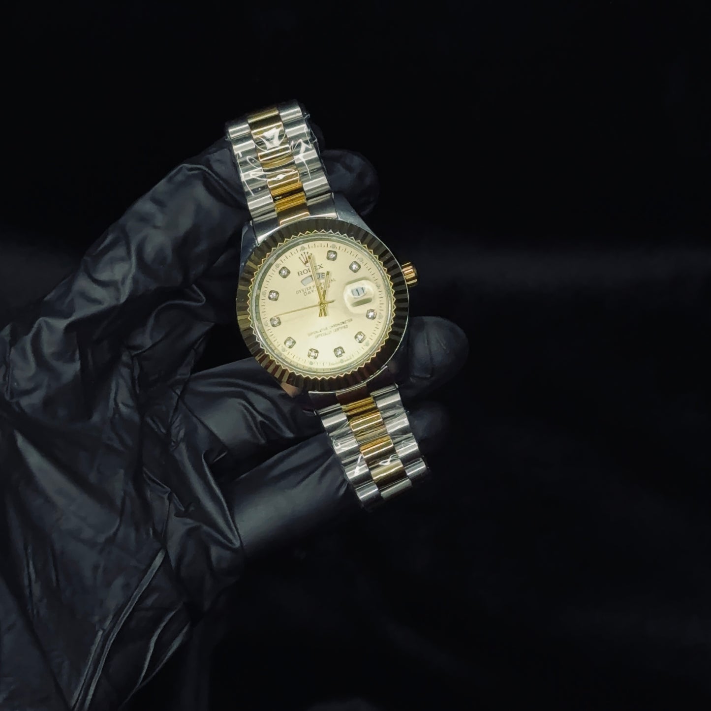 Rolex Stainless Steel 2-Tone – Golden Dial