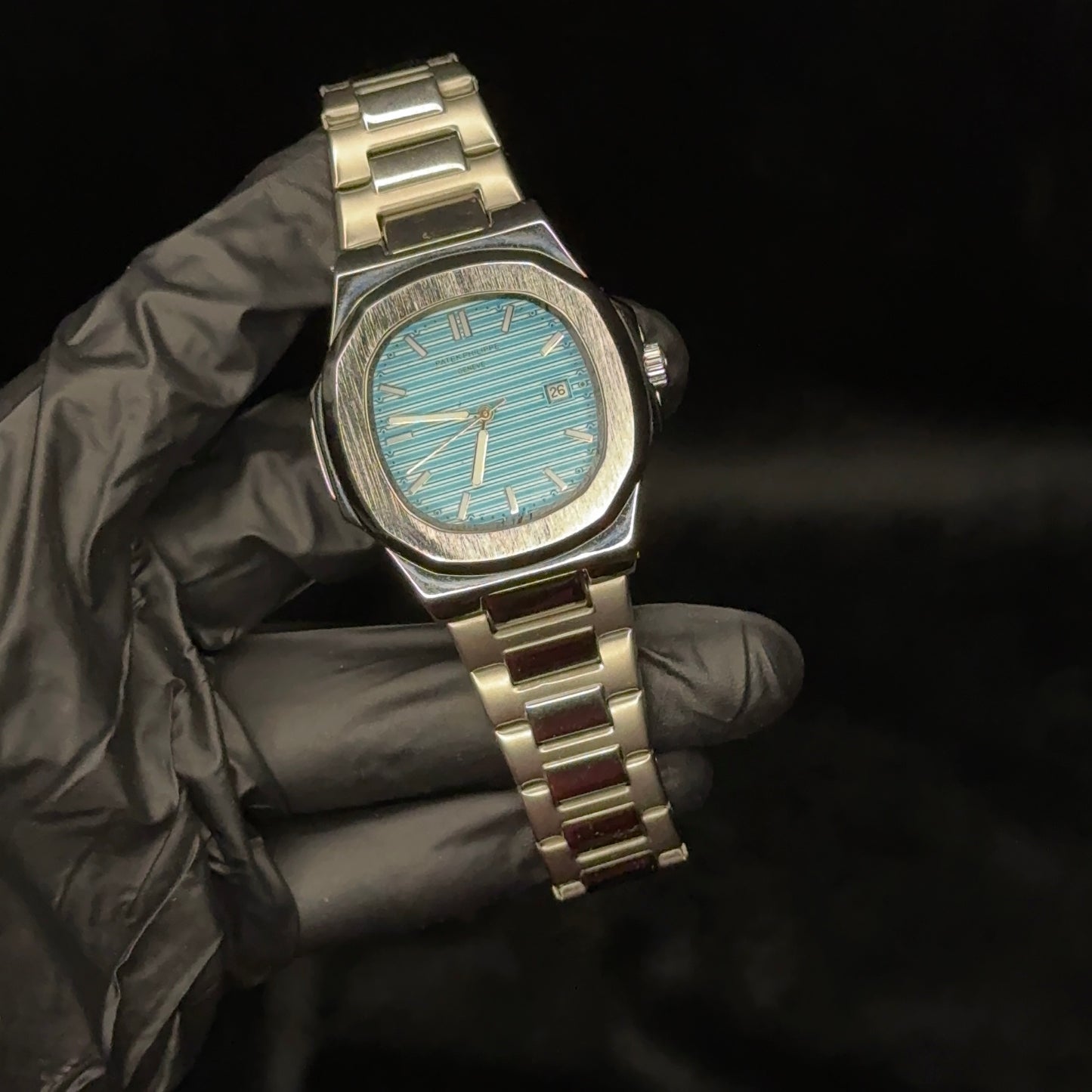 Patek Philippe Nautilus โ Sky Blue Dial