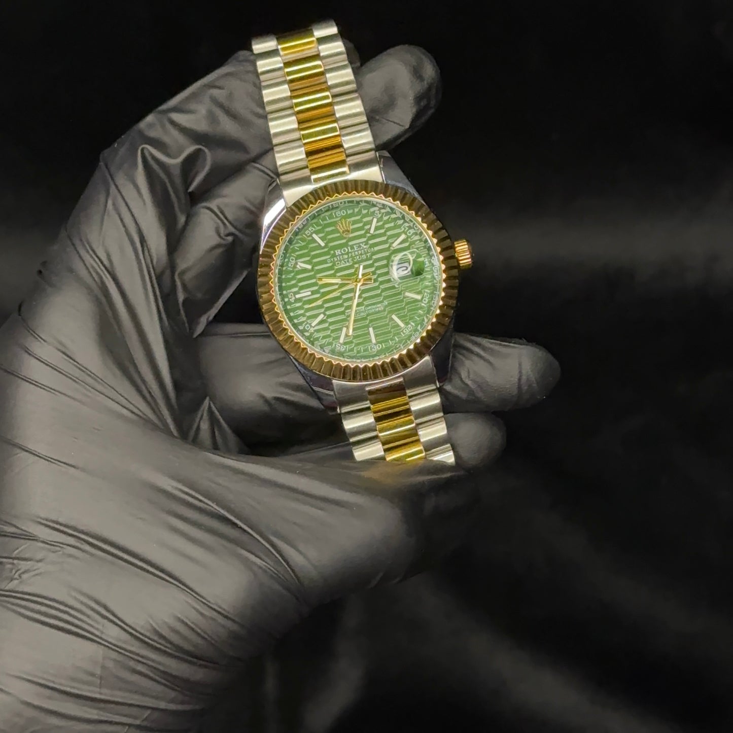 Rolex Stainless Steel 2-Tone – Green Dial