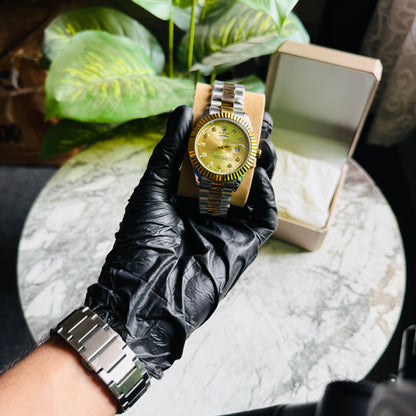 Rolex Stainless Steel 2-Tone – Golden Dial