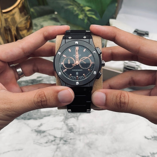 Hublot Stainless Steel – Shocking Black Edition