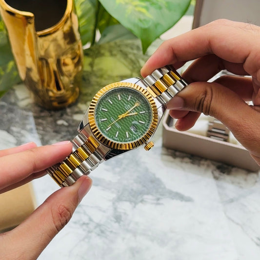Rolex Stainless Steel 2-Tone – Green Dial
